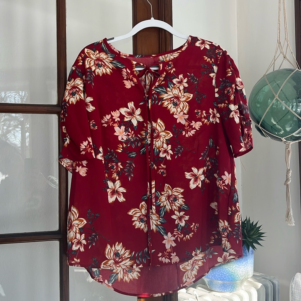 Floral blouse
